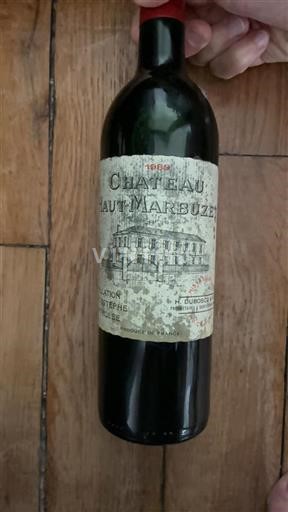 Bordeaux Saint-Estèphe Grand Cru Château Haut-Marbuzet 1989