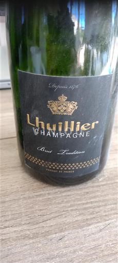 Vin Effervescent Rouge brut Brut Tradition Lhuillier Non millésimé France Champagne