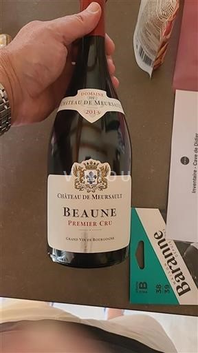 Borgogna Beaune Premier Cru Château Meursault 2013