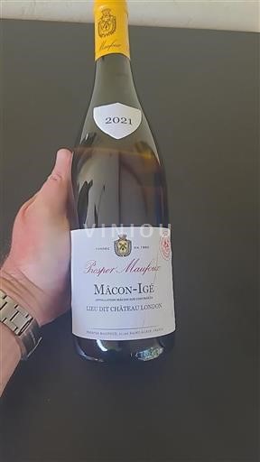 Borgogna Mâcon e Mâcon-Villages Prosper Maufoux Lieu Dit Château London 2021