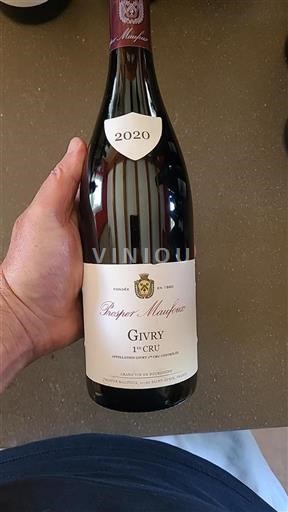 Borgoña No especificado Premier Cru Prosper Maufoux 2020