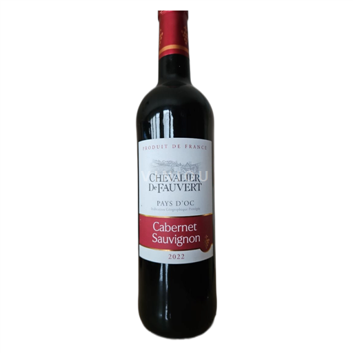 Languedoc et Roussillon Pays d'oc Chevalier de Fauvert Cabernet Sauvignon 2022