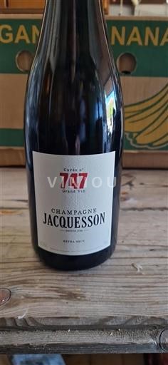 Champagne Jacquesson n° 747 Icke årgångsbetecknad
