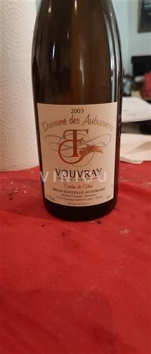 Vallée de la Loire Vouvray Domaine Des Aubuisieres de Silex 2003