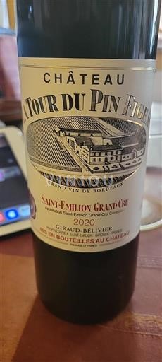 Bordeaux Saint-Émilion Grand Cru Grand Cru Château La Tour du Pin Figeac 2020