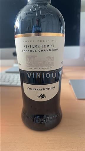 Roussillon Banyuls Grand Cru Cellier des Templiers Viviane Leroy 2002