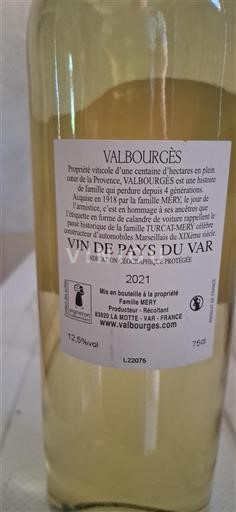 Provenza Non specificato Valbourgès 2021