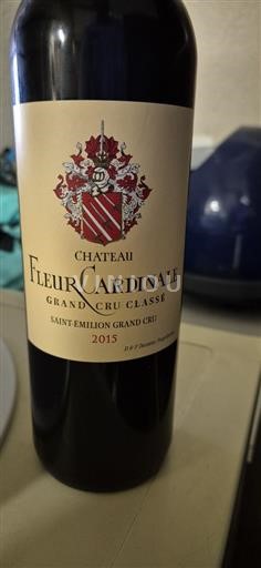 Bordeaux Saint-Émilion Grand Cru Grand Cru Château Fleur Cardinale 2015