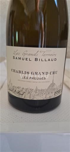 Burgundy Chablis Grand Cru Grand Cru Samuel Billaud Les Preuses 2020