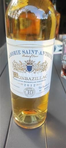 Sud-Ouest Monbazillac Laborie Saint-Antoine 2012