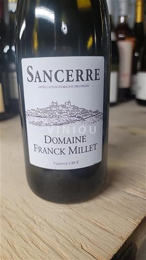Vin Blanc sec Domaine Franck Millet 2023 France Vallée de la Loire Sancerre
