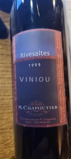 Roussillon Rivesaltes M. Chapoutier 1999