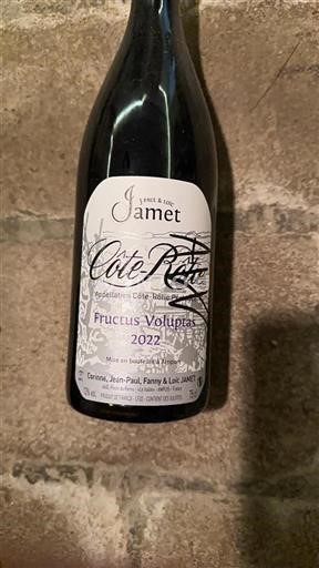 Rhônetal Côte-rôtie Jamet Fructus Voluptas 2022