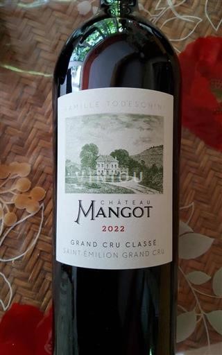 Bordeaux Saint-Émilion Grand Cru Grand Cru Château Mangot 2022