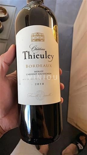 Bordeaux Château Thieuley 2018