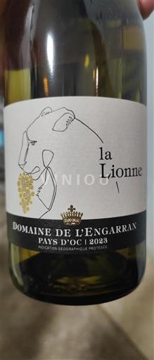 Languedoc och Roussillon Pays d'Oc Domaine L'Engarran La Lionne 2023