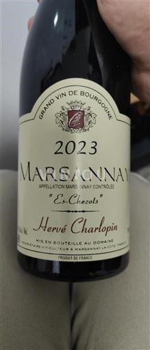 Bourgogne Marsannay Hervé Charlopin Es-Chezots 2023