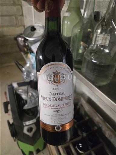Bordeaux Bordeaux Supérieur Château Vieux Dominique 2004