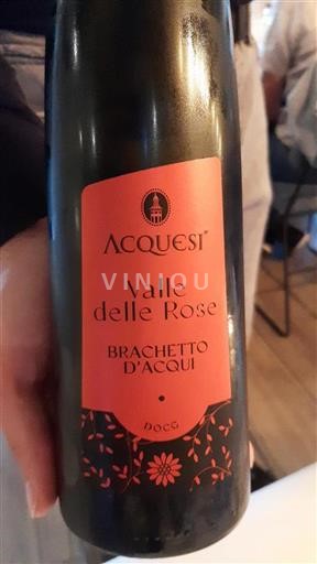 Piémont Brachetto d'Acqui Acquesi Valle delle Rose 2023