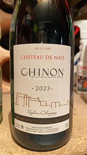 Valle della Loira Chinon Château Naie 2023