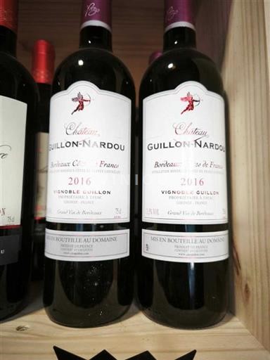 Bordeaux Non specificato Guillon-Nardou 2016