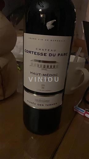 Burdeos Haut-Médoc Château Comtesse du Parc des Termes 2018