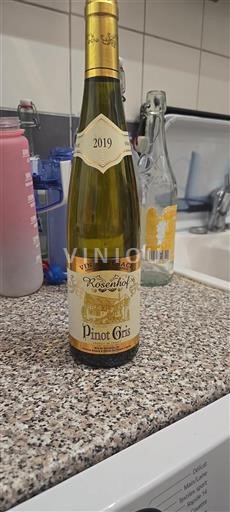 Alsace Ikke specificeret Grand Cru Rosenhof Pinot Gris 2019