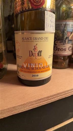 Elsass Riesling Grand Cru Dopff au Moulin Grand Cru Schoenenbourg 2010