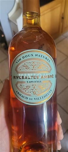 Roussillon Rivesaltes Arnaud de Villeneuve 5 Ans d'Âge Neleten.