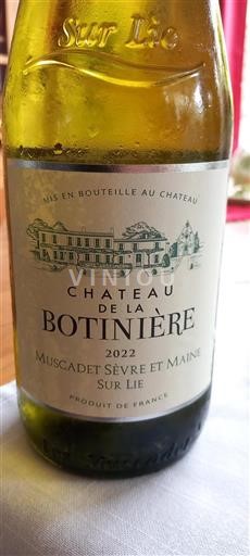 Valle della Loira Muscadet Sèvre et Maine Château La Botinière 2022