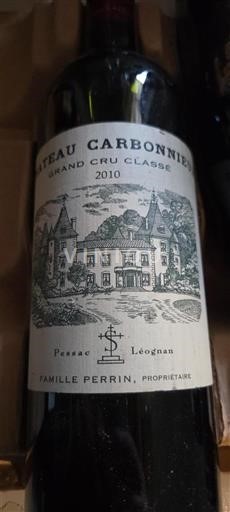 Bordeaux Pessac-Léognan Grand Cru Classé Château Carbonnieux 2010