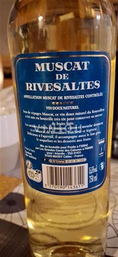 Roussillon Muscat de Rivesaltes Les Grandes Caves Non-Vintage
