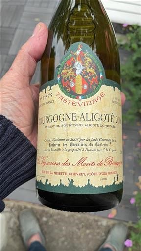 Burgundi Bourgogne Aligoté Les Vignerons des Monts de Bourgogne 2006