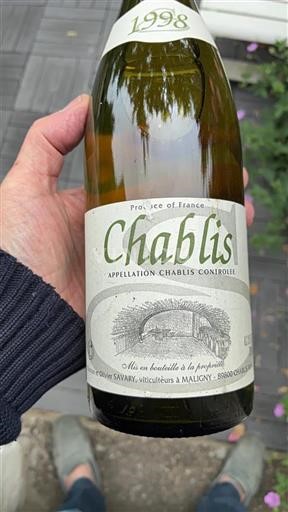 Bourgondië Chablis Domaine Savary 1998