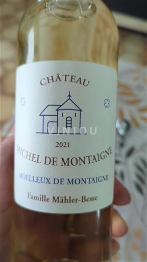 Bordeaux Not Specified Château Michel de Montaigne Moelleux de Montaigne 2021