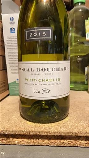 Bourgogne Petit-chablis Pascal Bouchard 2018