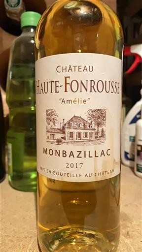 South West Monbazillac Château Haute-Fonrousse Amélie 2017