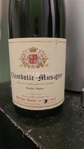 Burgundy Chambolle-Musigny Philippe Jouan Vieilles Vignes 2022