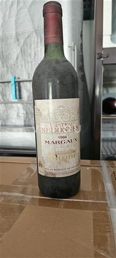 Bordeaux Margaux Château Segonnes 1984