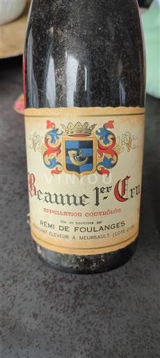 Borgoña No especificado Premier Cru Rémi de Foulanges 1986