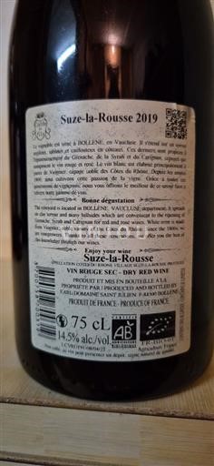 Rhônetal Côtes-du-Rhône-Dörfer Saint Julien 2019 2019