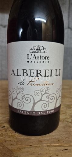 Apulie Alezio L'astore Masseria Alberelli di Primitivo 2020