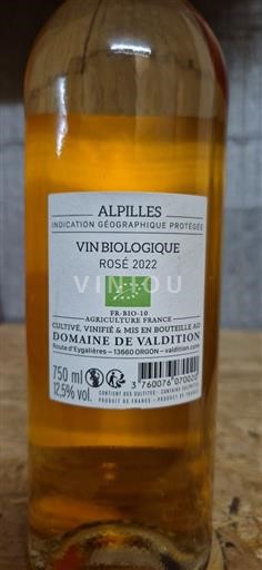 Alpen und Rhônetal Alpilles Domaine Valdition 2022