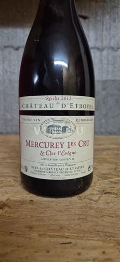 Bourgogne Ikke specificeret Premier Cru Etroyes Le Clos l'Evêque 2013