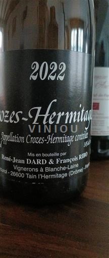 Rhônetal Crozes-Hermitage René-Jean Dard & François Ribo 2022