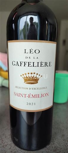 Bordeaux Saint-Émilion Gaffelière Léo de la Gaffelière 2021