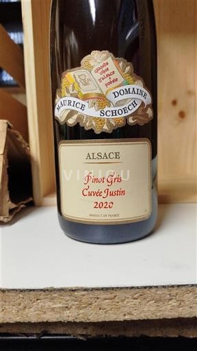 Elzas Pinot grigio Grand Cru Domaine Maurice Schoech Justin 2020