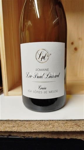 Regionen des Ostens Côte de Meuse Domaine Léo-Paul Liénard Cruia Ohne Jahrgang