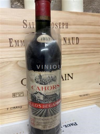 Südwestfrankreich Cahors Clos de Gamot 1957