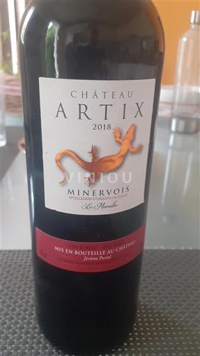 Langvedok Minervois Château Artix Les Murailles 2018